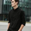 Urbano Fashion Men Regular Fit Solid Spread Collar Casual Shirt
